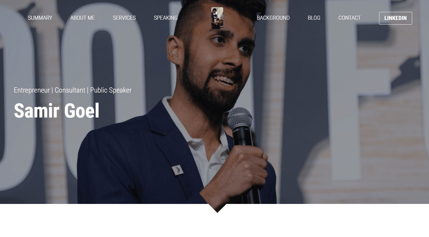 Samir Goel Website Samir Goel Website